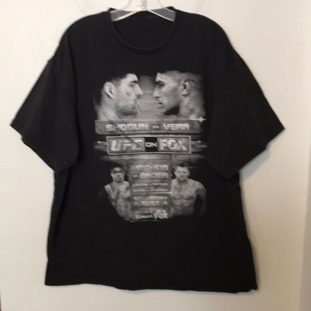 UFC T-SHIRT SHOGUN VS VERA SIZE XL GREAT CONDITION